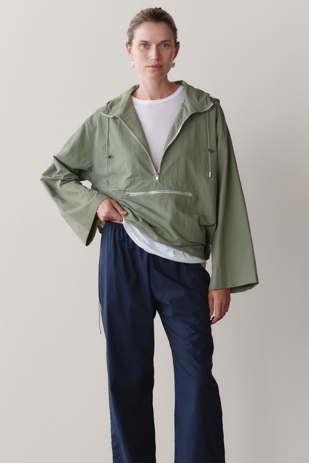 DONNI The Nylon Anorak - Sage