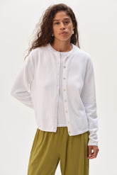 DONNI The Cotton Knit Sweater Set - Powder