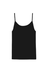 DONNI The Baby Rib Scallop Tank - Jet