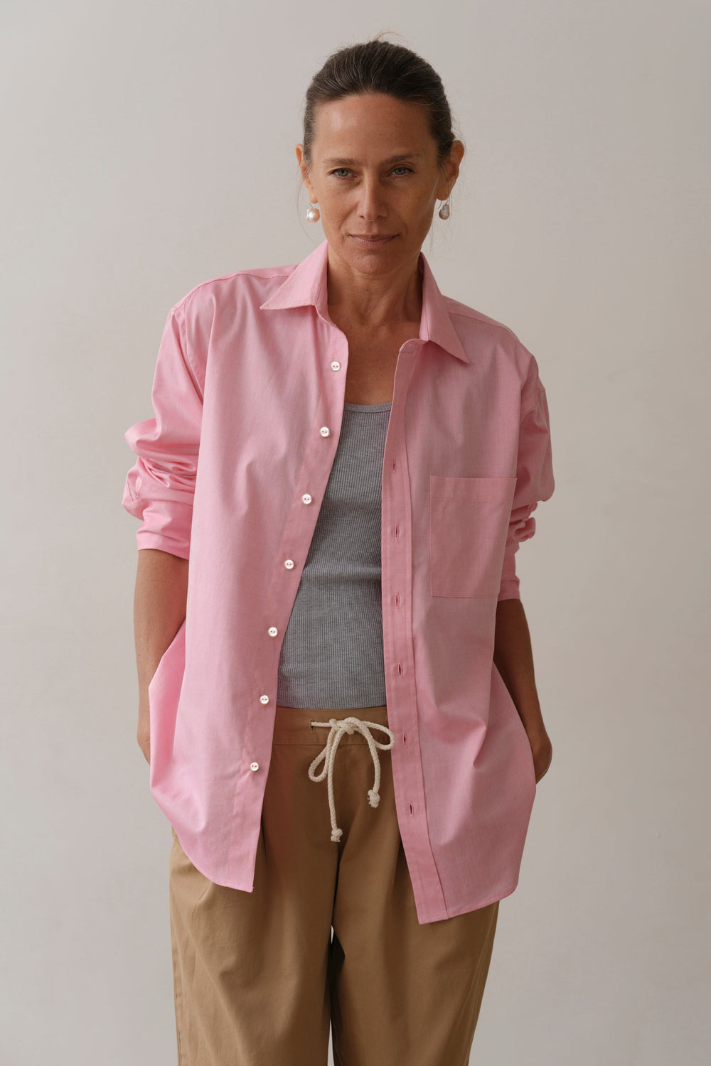 DONNI The Oxford Shirt - Bell-Pepper