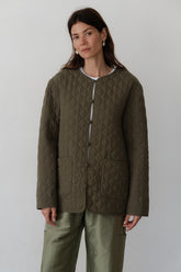DONNI The Quilted Loop Jacket - Oregano