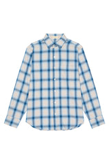 DONNI The Plaid Flannel Shirt - Blueberry