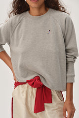 DONNI The Eco-Terry Crewneck Limited Edition - Heather Grey