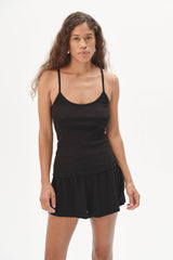 DONNI The Pointelle Cami Tank - Jet