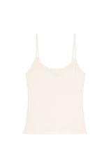 DONNI Creme Pointelle Cami Tank - Creme
