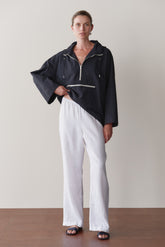 DONNI Powder Linen Simple Pant - Powder