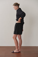 DONNI Jet Linen Short - Jet