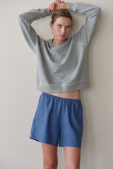 DONNI Lapis Linen Short - Lapis