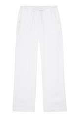 DONNI Powder Linen Drawstring Pant - Powder