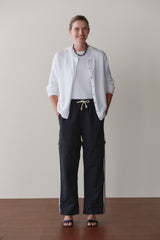 DONNI The Nylon Zip Pant - Jet