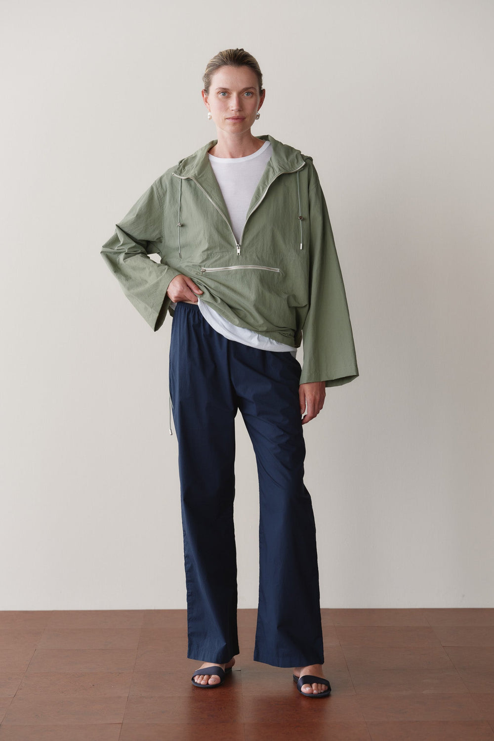 DONNI The Pop Simple Pant - Navy