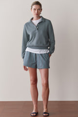 DONNI The Pop Boxer - Sage-Stripe
