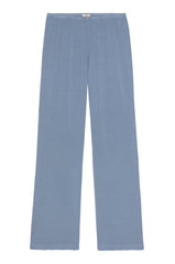 DONNI The Baby Rib Scallop Pant - Cornflower