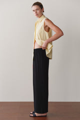 DONNI The Jersey Simple Crop Pant - Jet