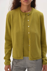 DONNI The Cotton Knit Sweater Set - Pistachio