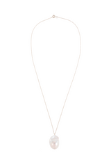 DONNI The June 16" White Pearl Necklace - white