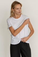 DONNI Powder Jersey Tee - Powder