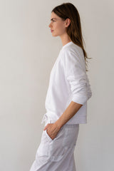 DONNI Powder Eco-Terry Crewneck - Powder