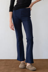 DONNI The Rib Kick Flare - Navy
