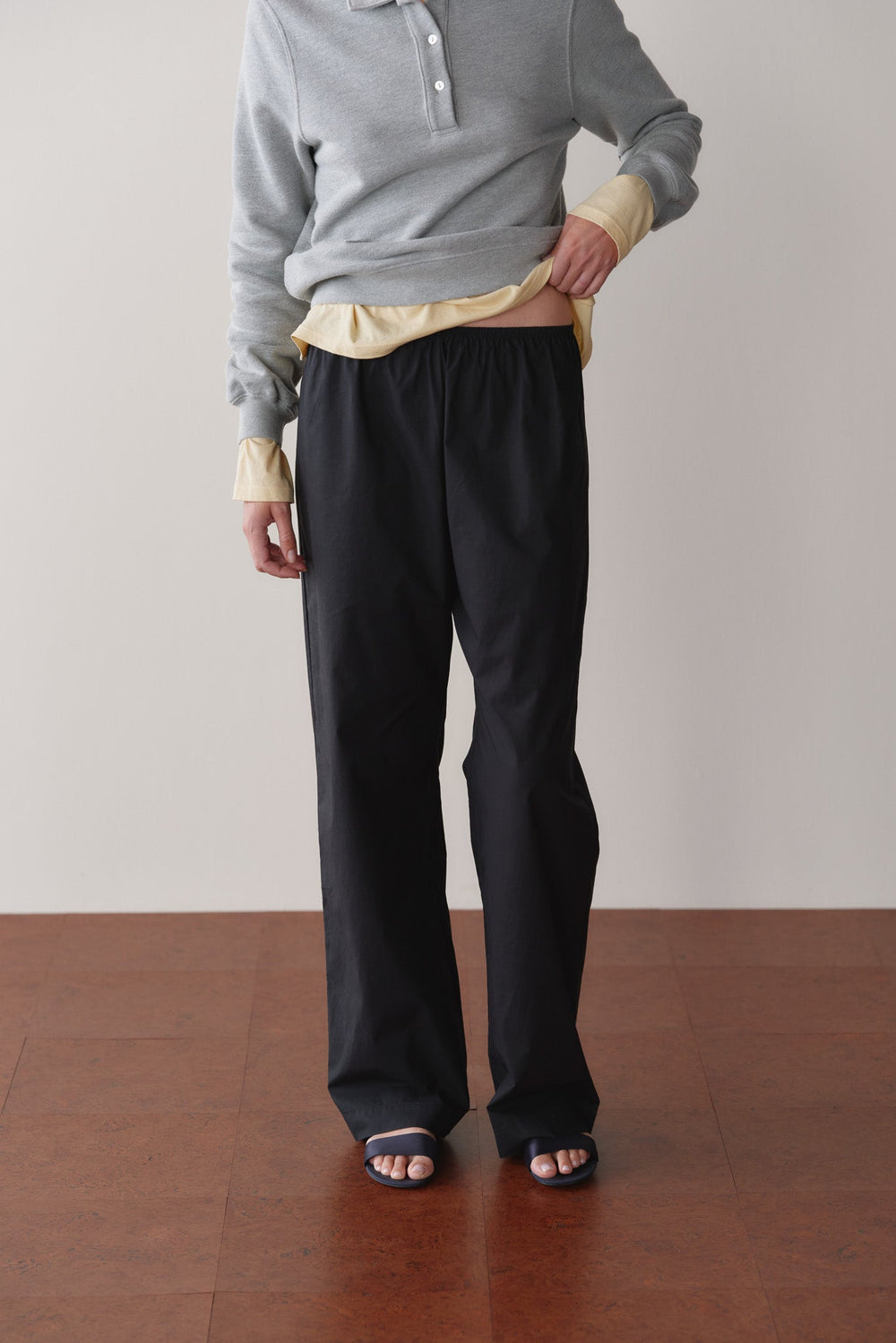 DONNI The Pop Simple Pant - Jet