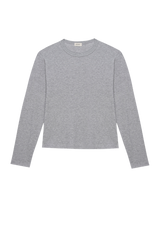 DONNI Heather Grey Jersey Long Sleeve - Heather Grey