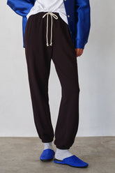 DONNI The Eco-Terry Sweatpants - Espresso