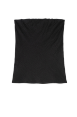 DONNI Jet Linen Tube Top - Jet