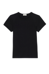DONNI The Baby Rib Baby Tee - Jet
