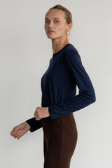 DONNI The Jersey Long Sleeve - Navy