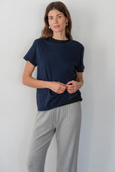 DONNI The Jersey Tee - Navy