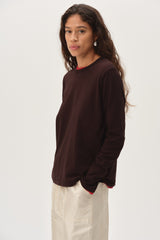 DONNI The Jersey Long Sleeve - Espresso