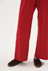 DONNI The Jersey Simple Crop Pant - Bell-Pepper
