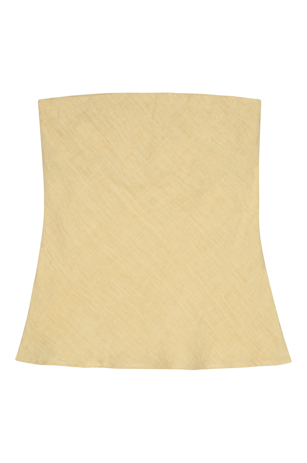 DONNI Butter Linen Tube Top - Butter