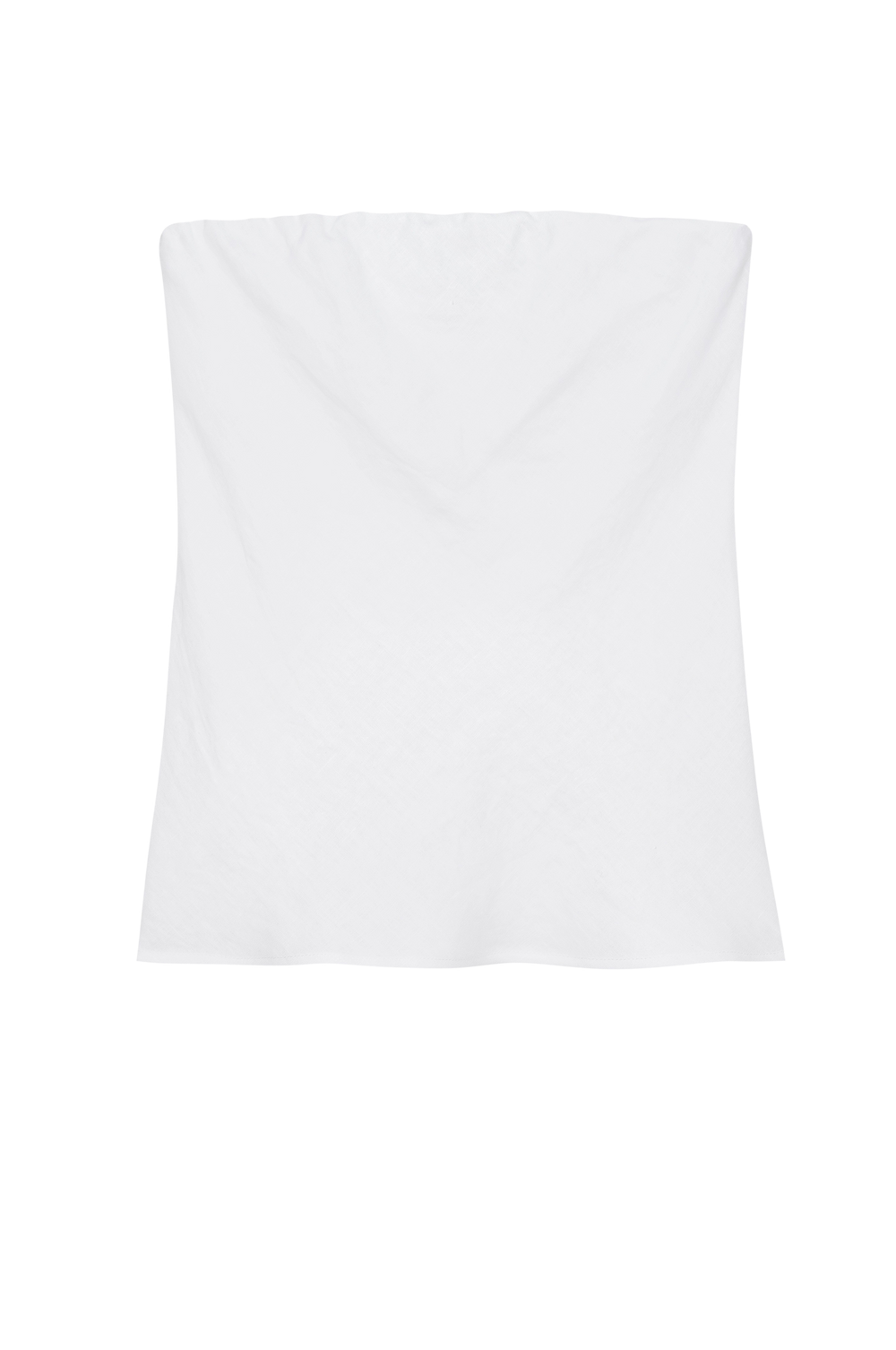 DONNI Powder Linen Tube Top - Powder
