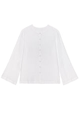 DONNI Powder Linen Loop Shirt - Powder