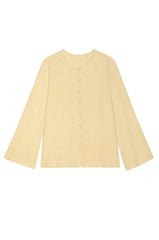 DONNI Butter Linen Loop Shirt - Butter