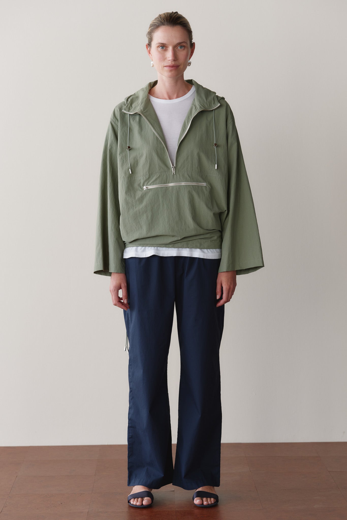 DONNI The Nylon Anorak - Sage
