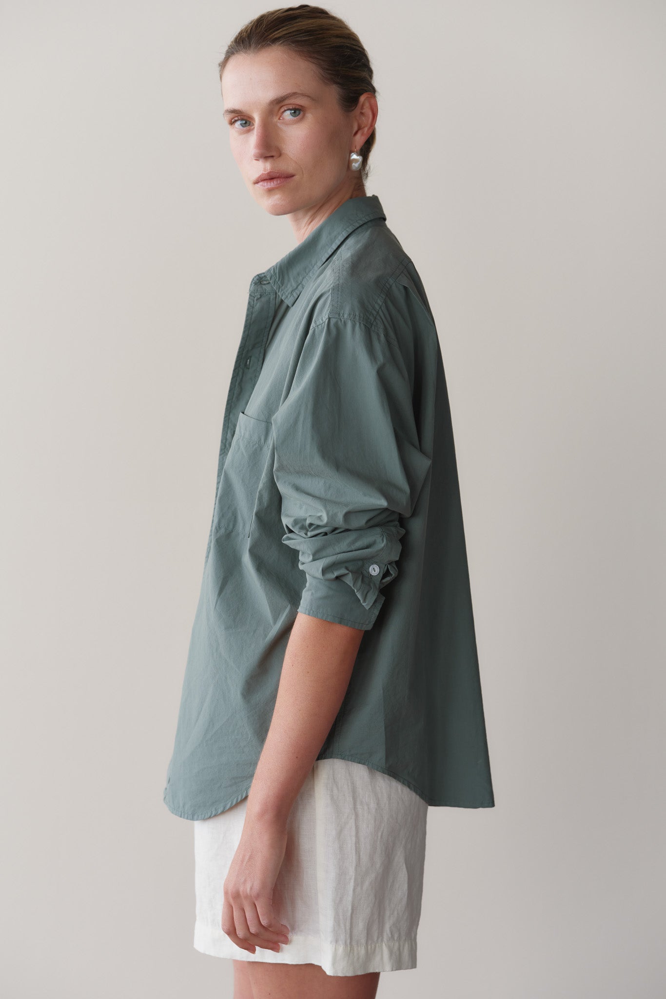 DONNI The Pop Shirt - Sage