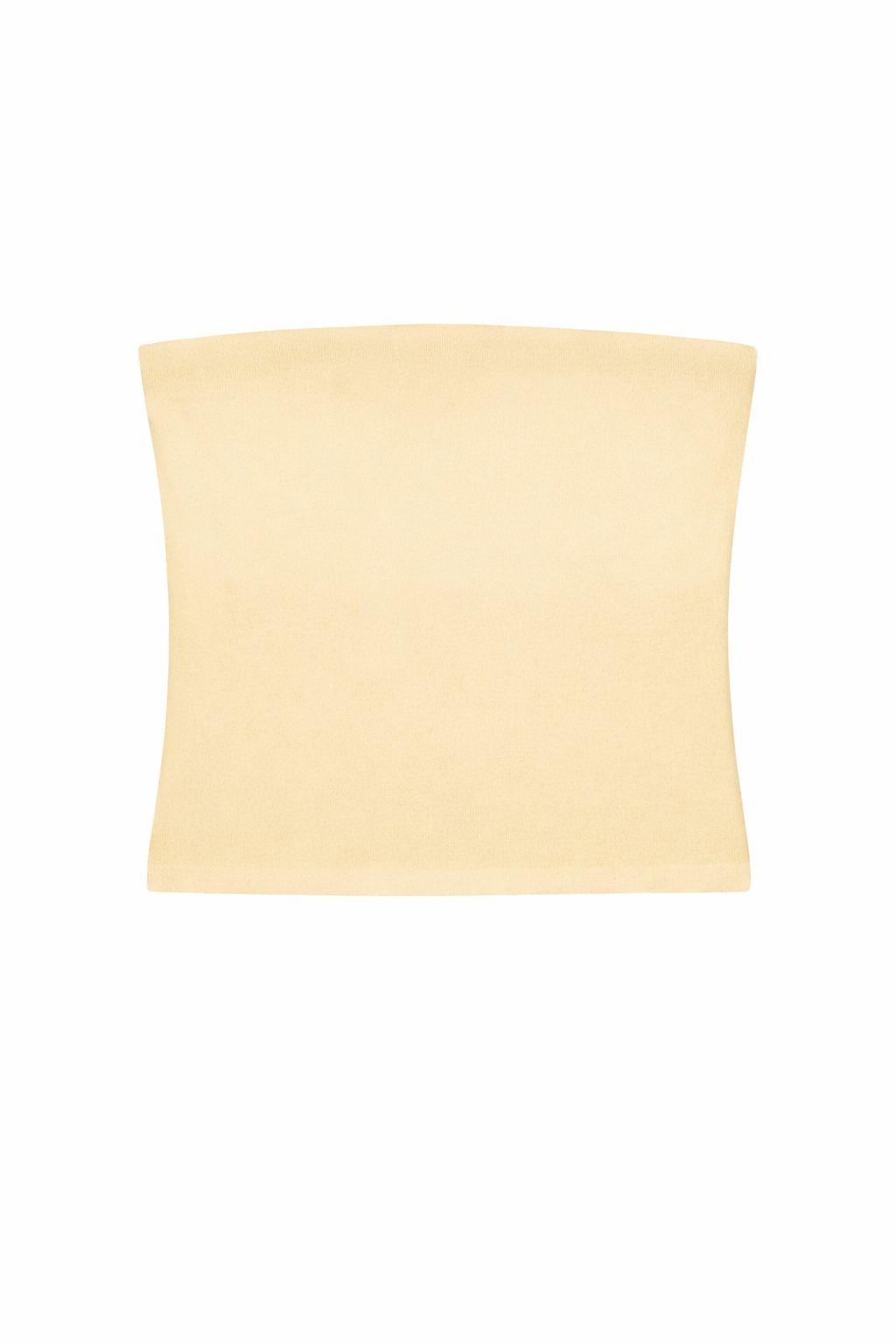 DONNI The Baby Rib Tube Top - Butter