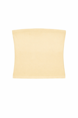 DONNI The Baby Rib Tube Top - Butter