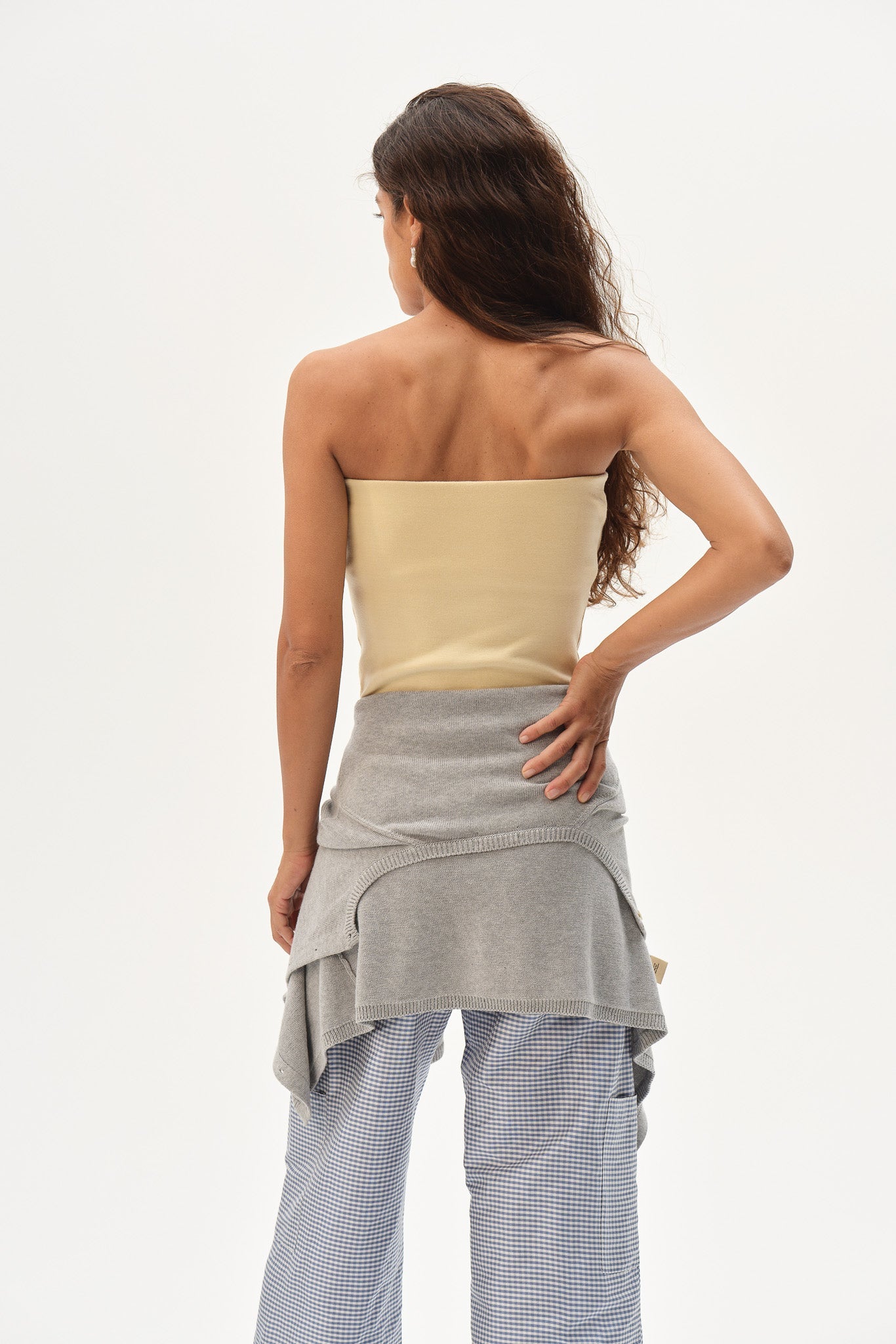 DONNI The Baby Rib Tube Top - Butter