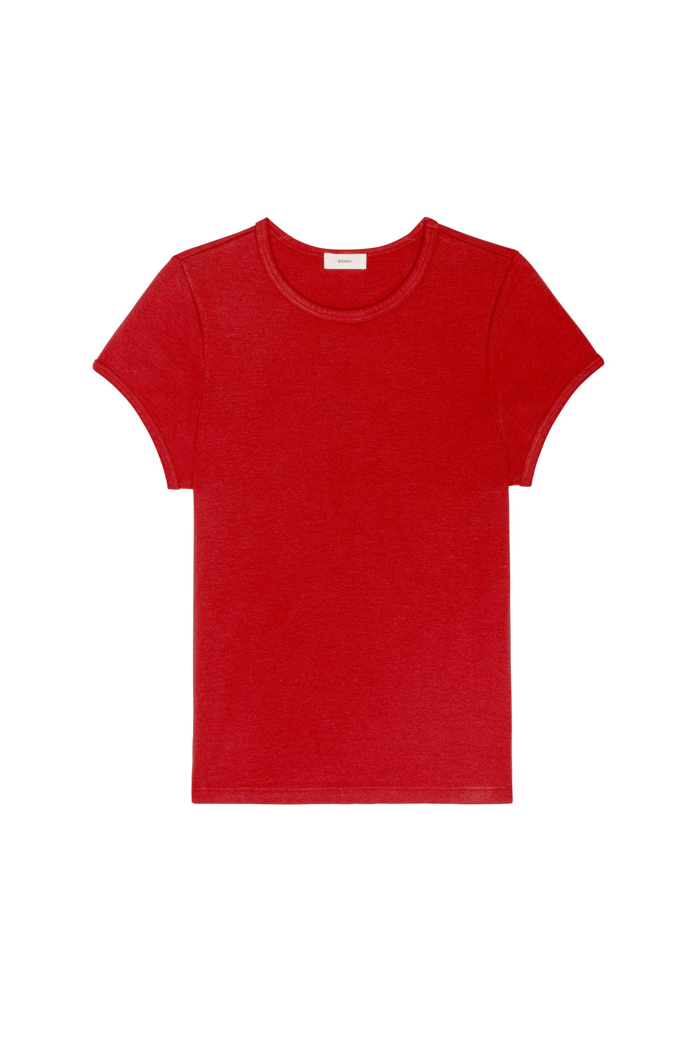 DONNI The Baby Rib Baby Tee - Bell Pepper