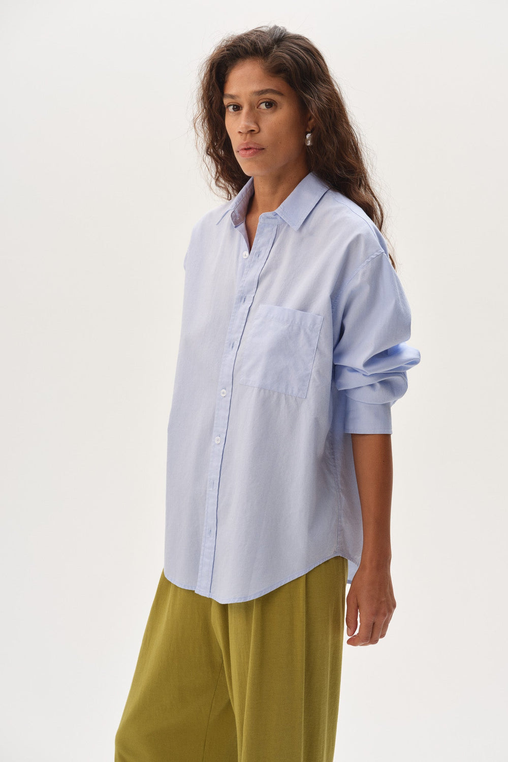 DONNI The Oxford Shirt - Cornflower