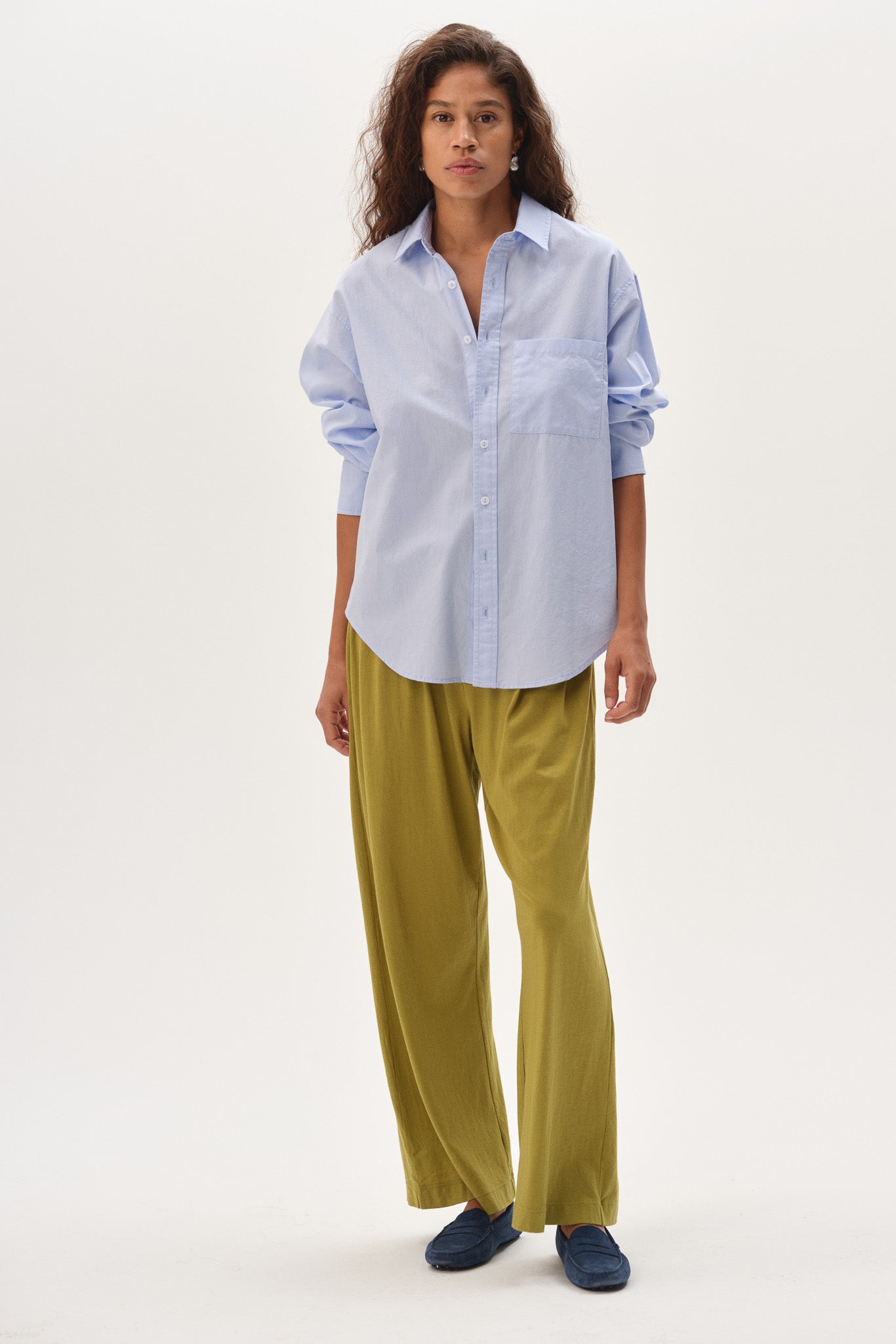 DONNI The Oxford Shirt - Cornflower
