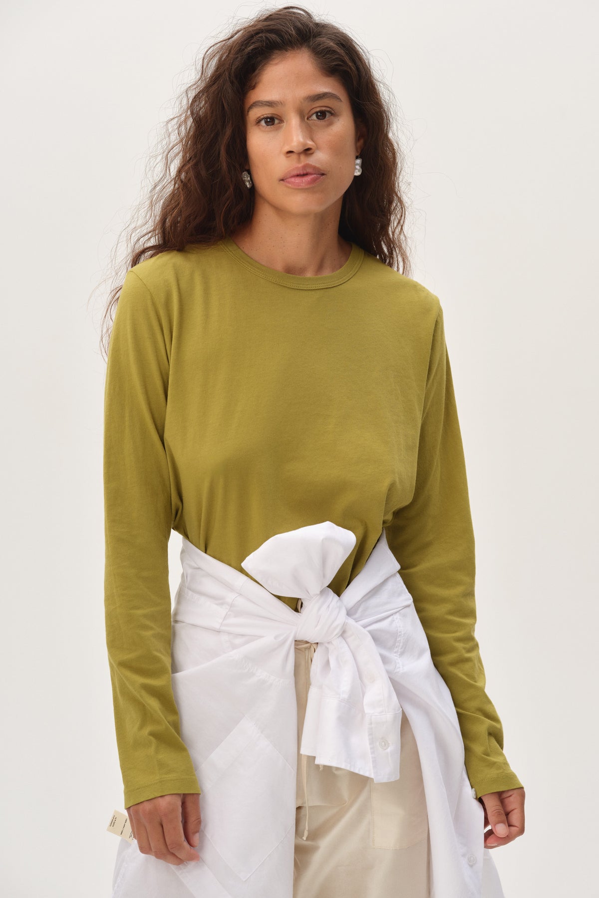 DONNI The Jersey Long Sleeve - Pistachio