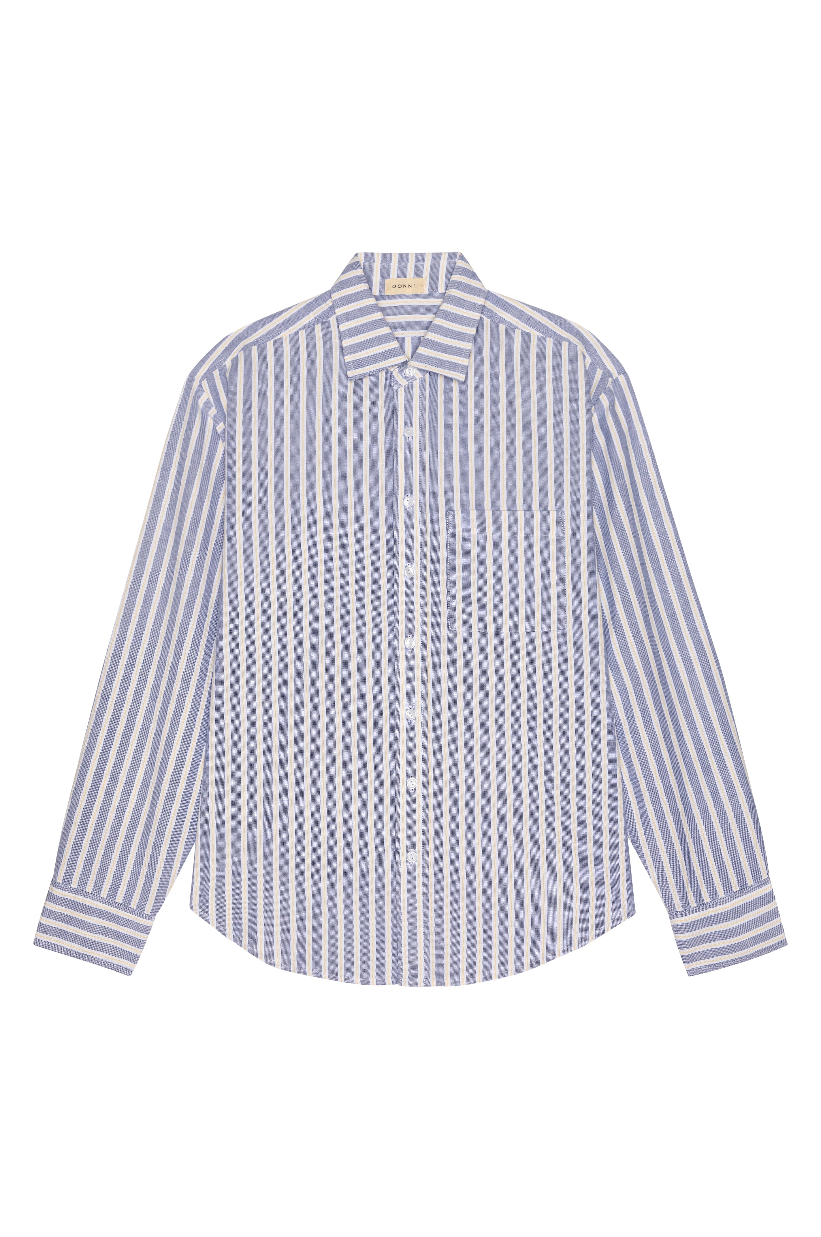 DONNI The Oxford Shirt - Butter Stripe