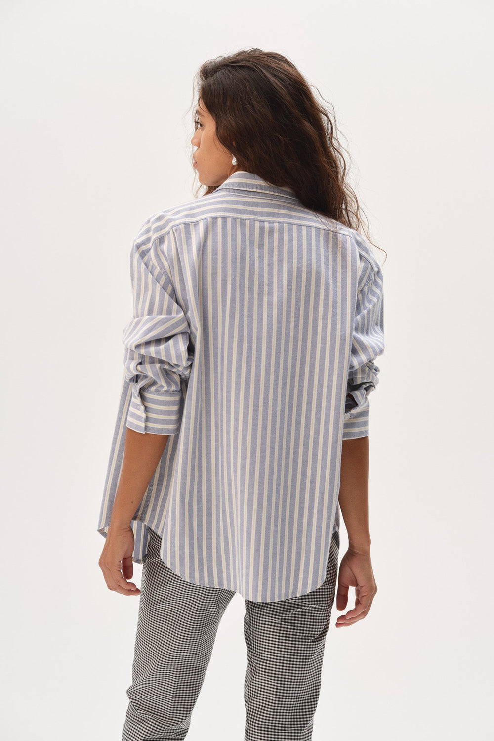 DONNI The Oxford Shirt - Butter Stripe