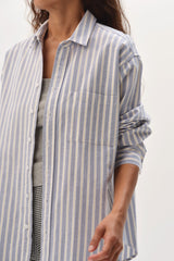 DONNI The Oxford Shirt - Butter Stripe