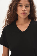 DONNI The Jersey V-Neck Tee - Jet