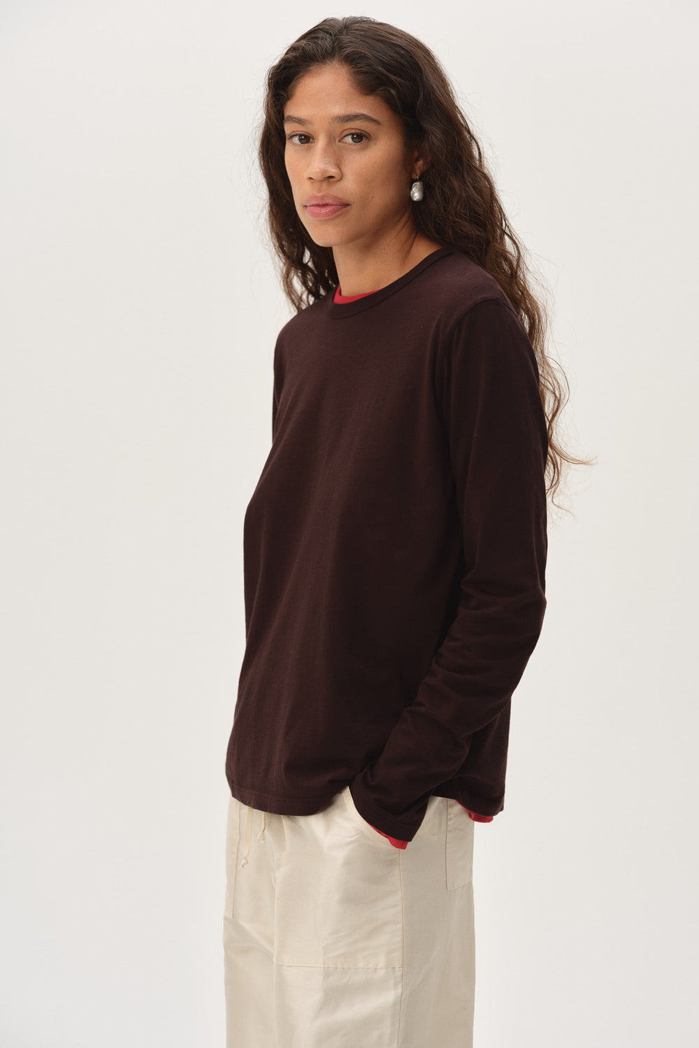 DONNI The Jersey Long Sleeve - Espresso